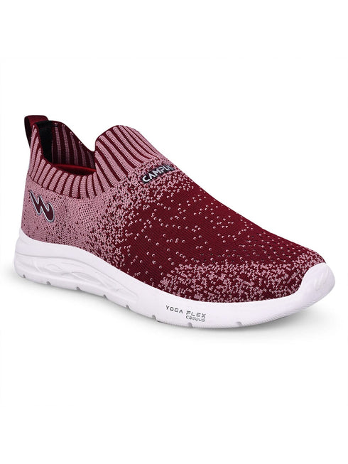 CAMP-SPINDA Red Women's Slip-ons